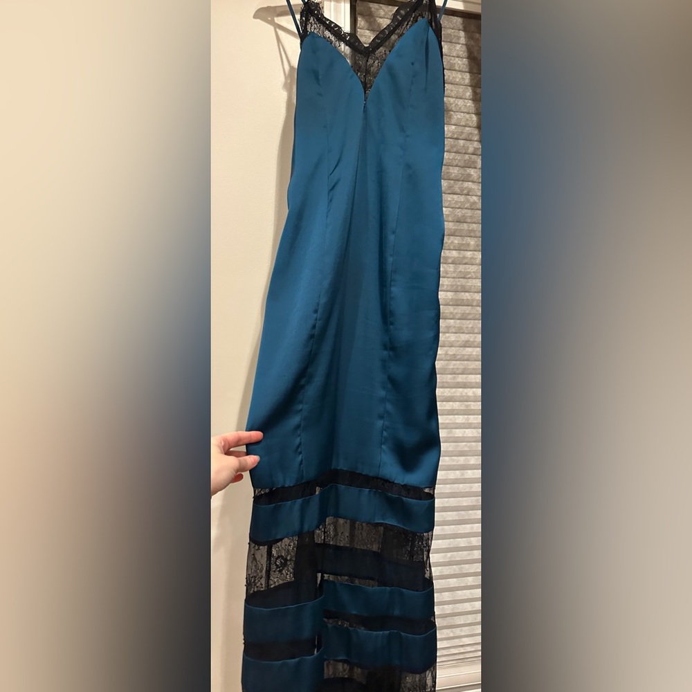 Lovers + Friends - Turquoise Maxi Dress Medium